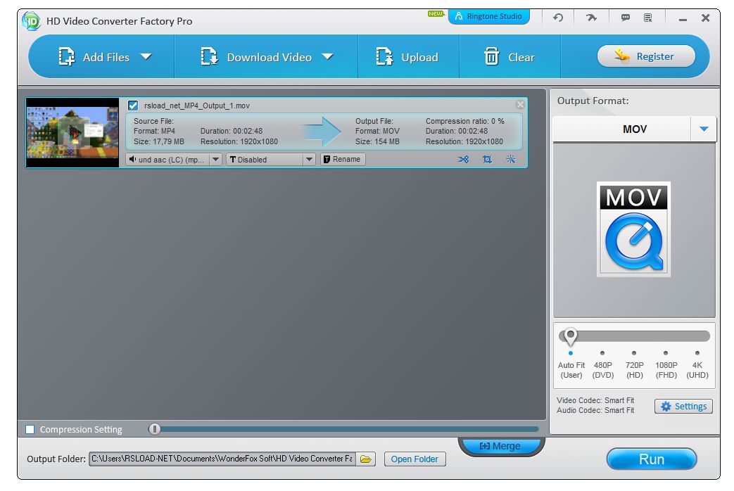 Скачать программу hd video converter factory pro