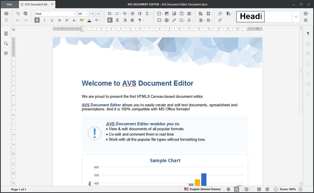   AVS Document Editor 