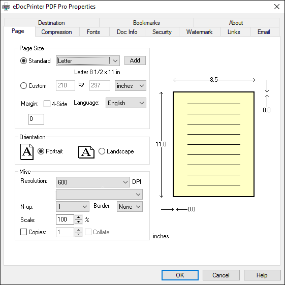 eDocPrinter PDF
