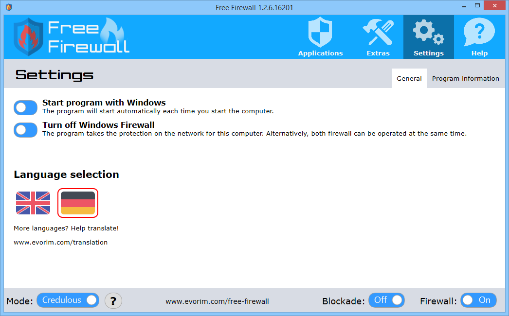 Free Firewall бесплатно