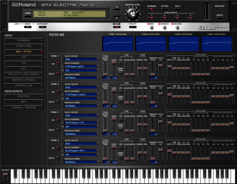 Roland VS SRX Electric Piano 