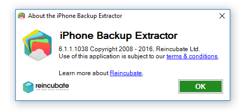 iPhone Backup Extractor   