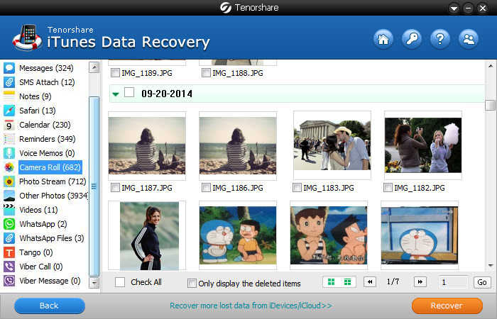 Tenorshare iTunes Data Recovery скачать