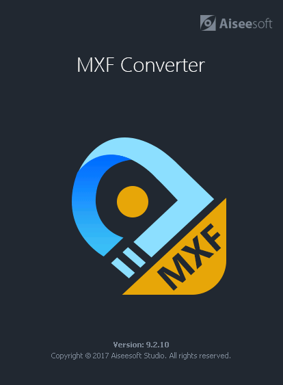 Aiseesoft MXF / MTS / MP4 Video / MOD / M2TS Converter