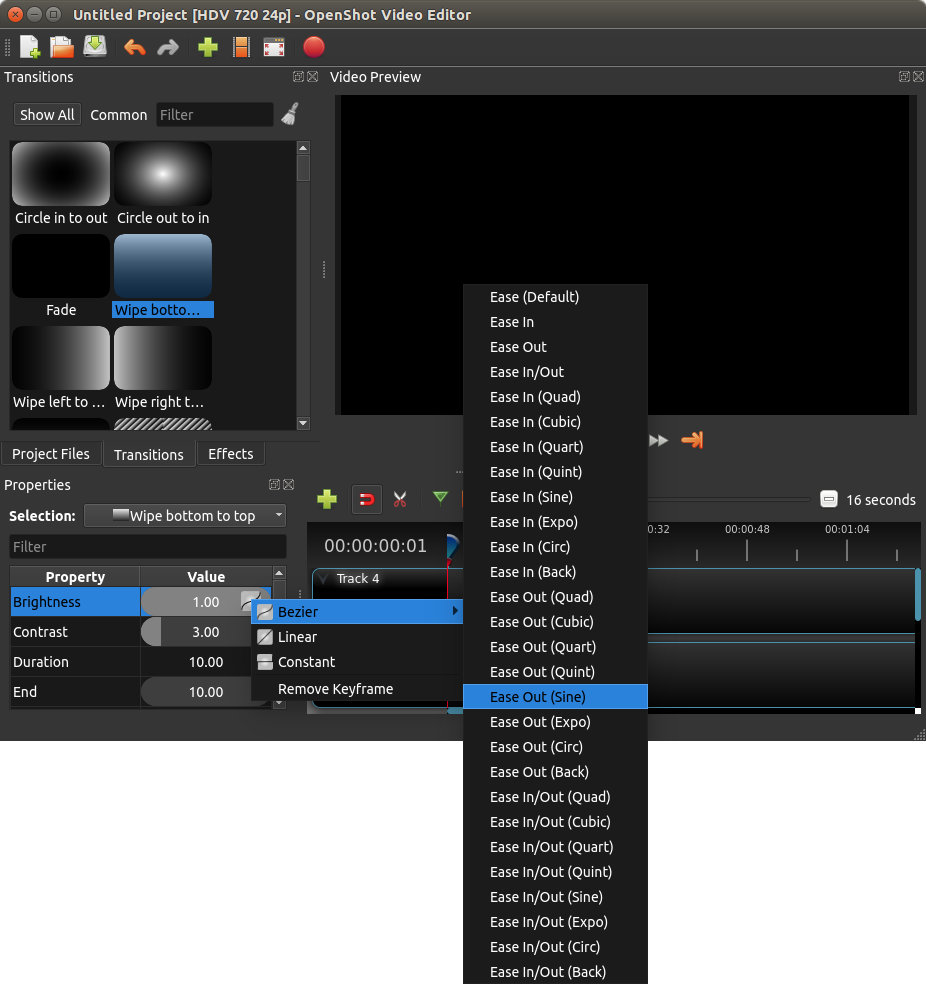  бесплатно OpenShot Video Editor