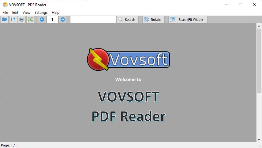 Vovsoft PDF Reader