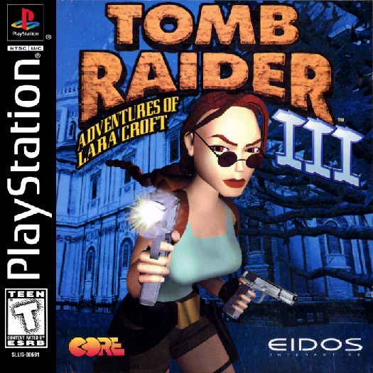 Tomb Raider III - The Adventures of Lara Croft - PS1 CST 