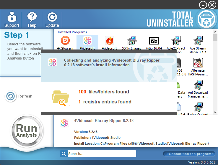 Total Uninstaller бесплатно