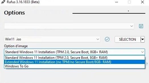 Rufus 3.16 поможет снять ограничения Windows 11 (TPM 2.0 и Secure Boot)