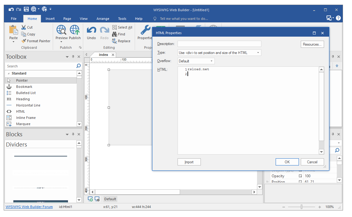 web builder скачать
