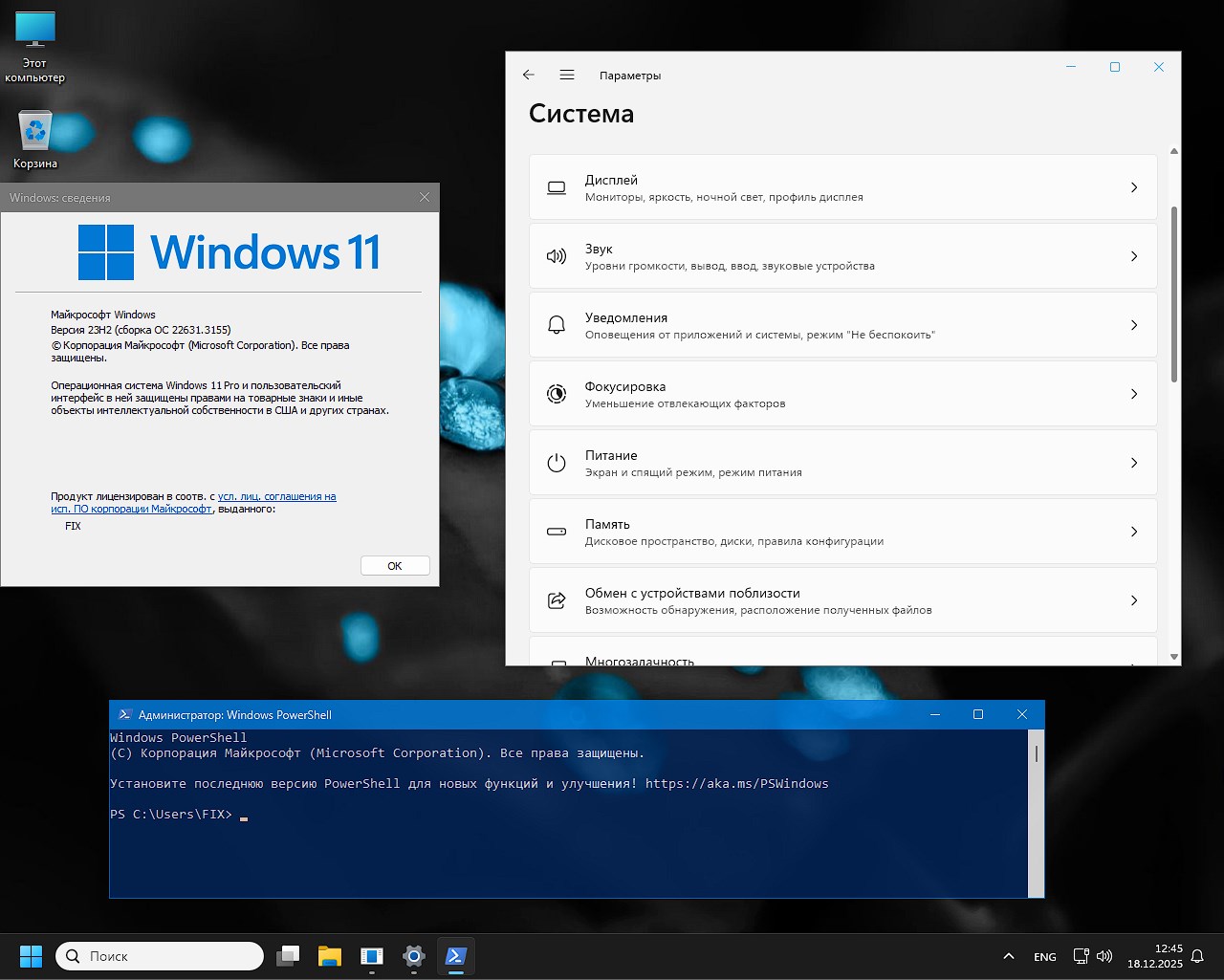  ������� Windows 11 23H2 64 22631.3155 Flibustier ��� ������� ������