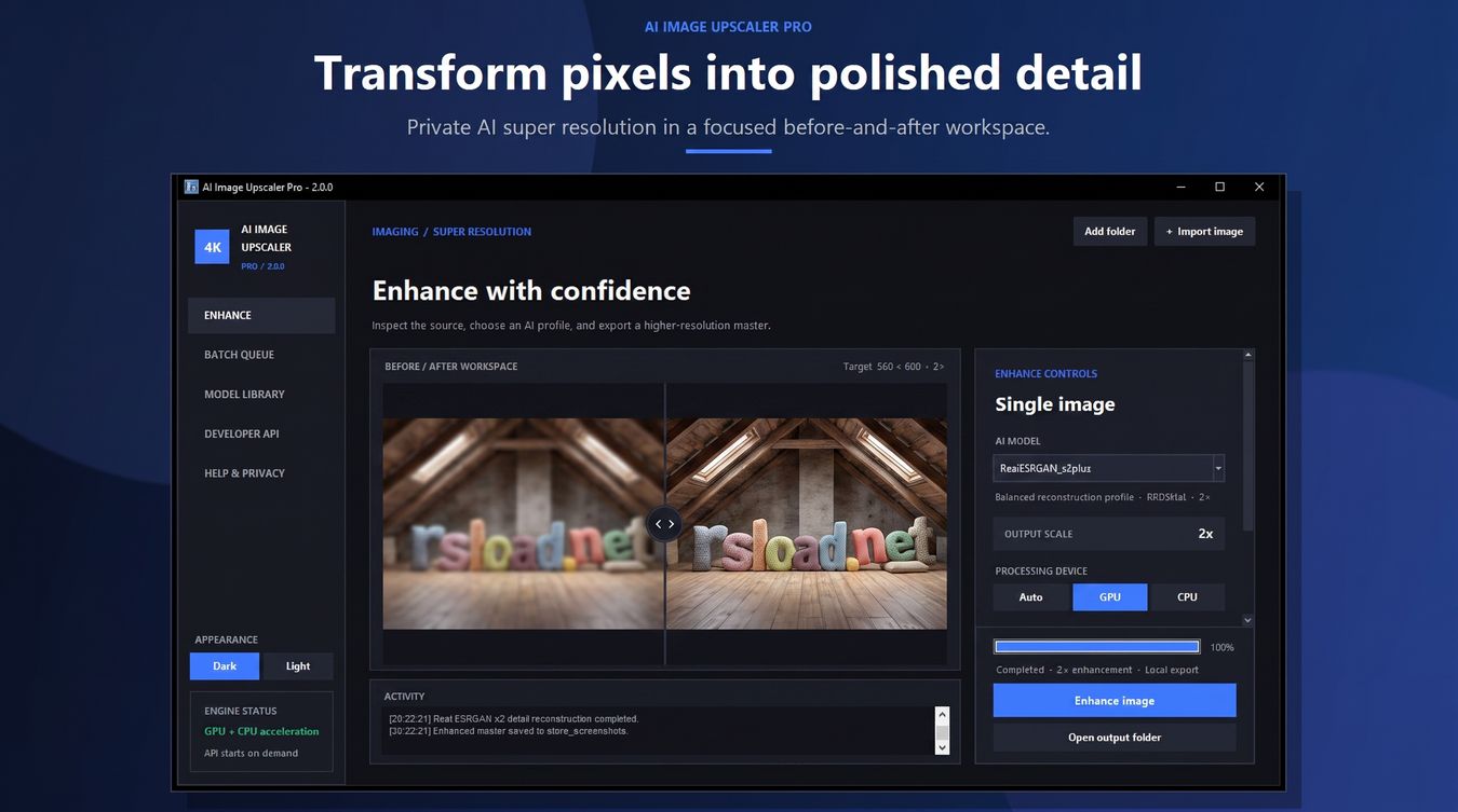 AI Image Upscaler Pro + crack