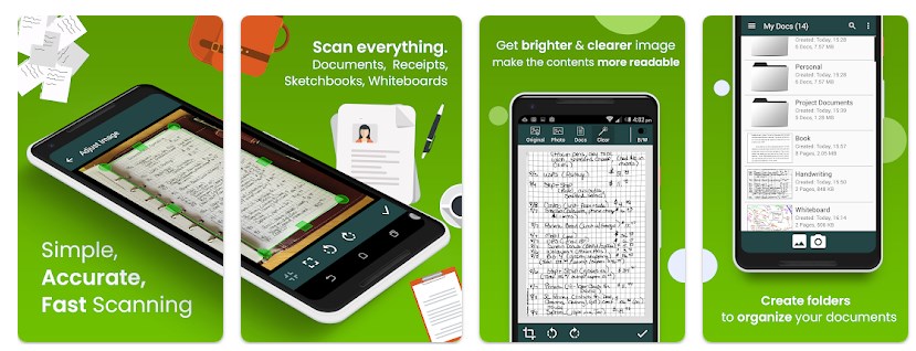 Скачать Clear Scan - PDF Scanner App 9.1.5 Android + кряк бесплатно