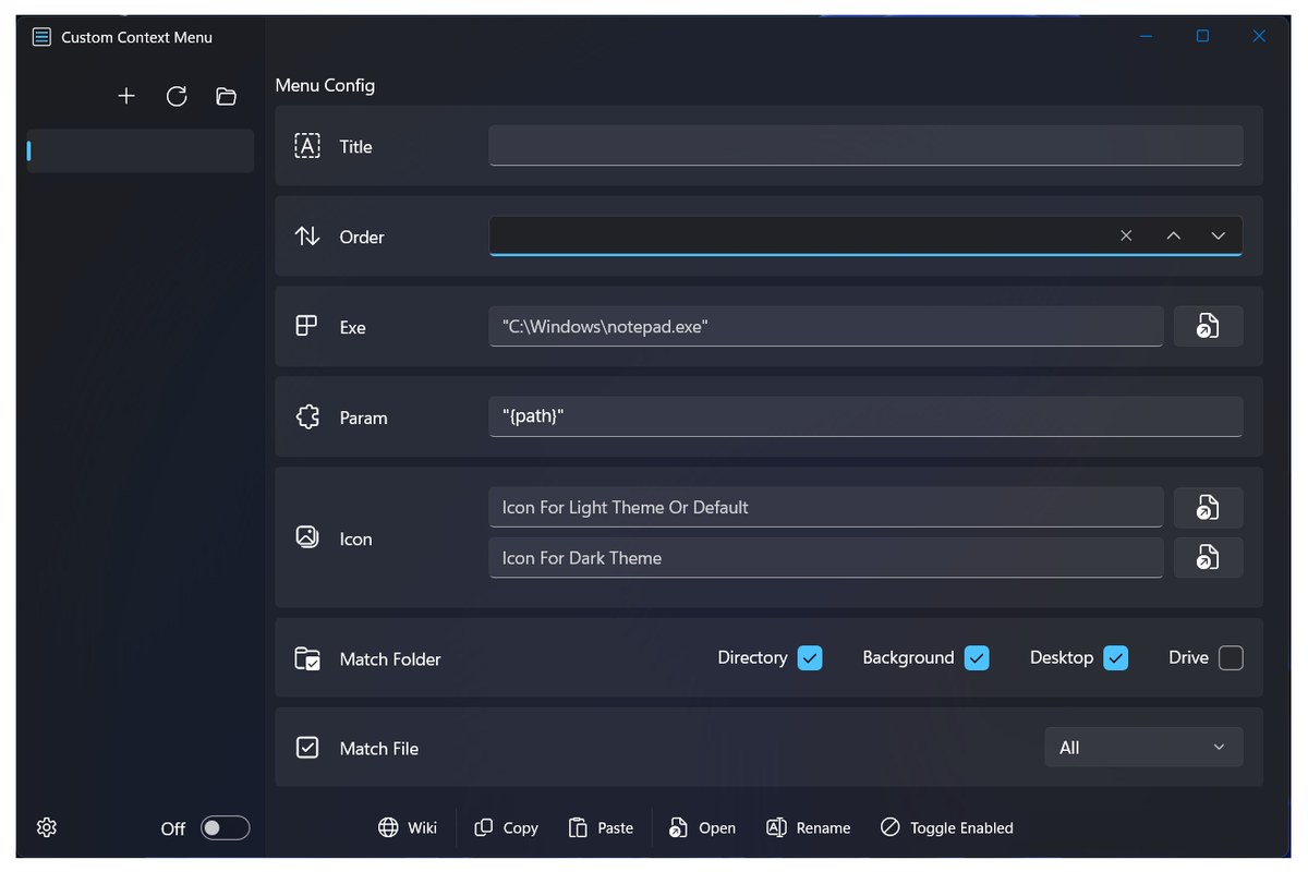 Скачать Custom Context Menu 5.6.0.0 на Русском бесплатно