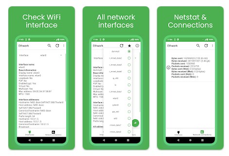 Ethwork: Netstat & Interfaces Pro 