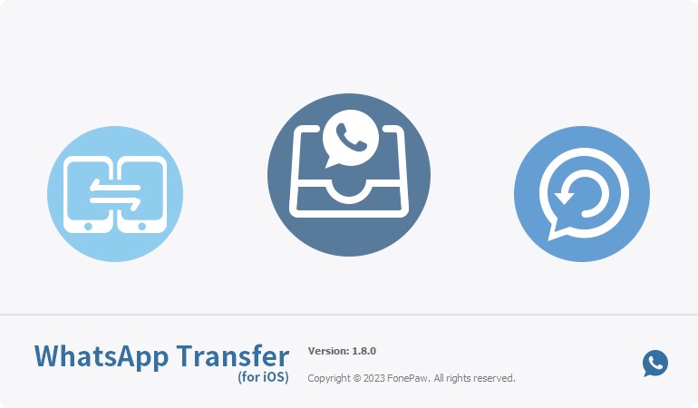 FonePaw WhatsApp Transfer for iOS 