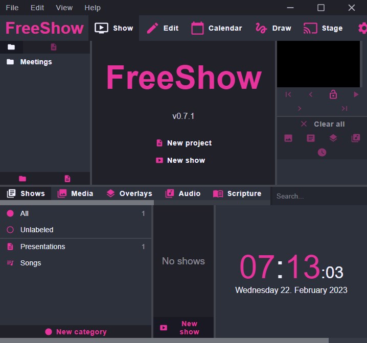FreeShow 