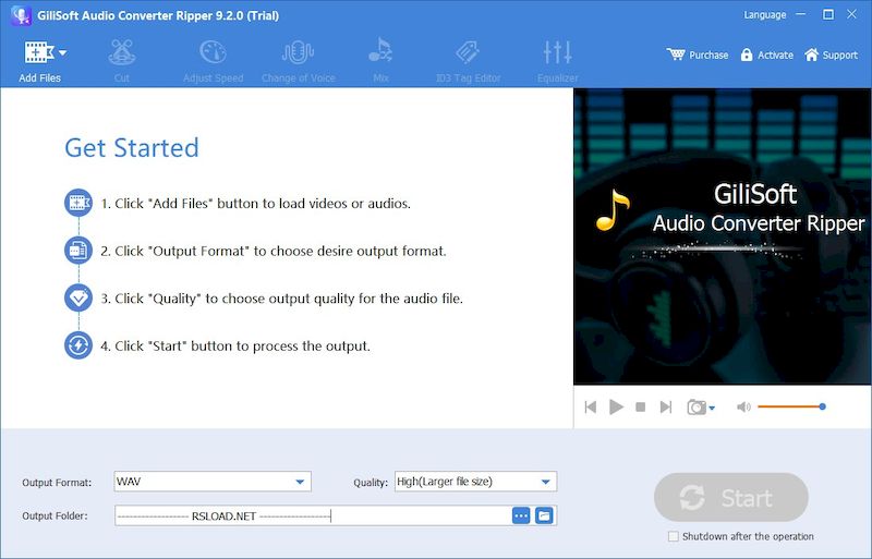 GiliSoft Audio Converter Ripper