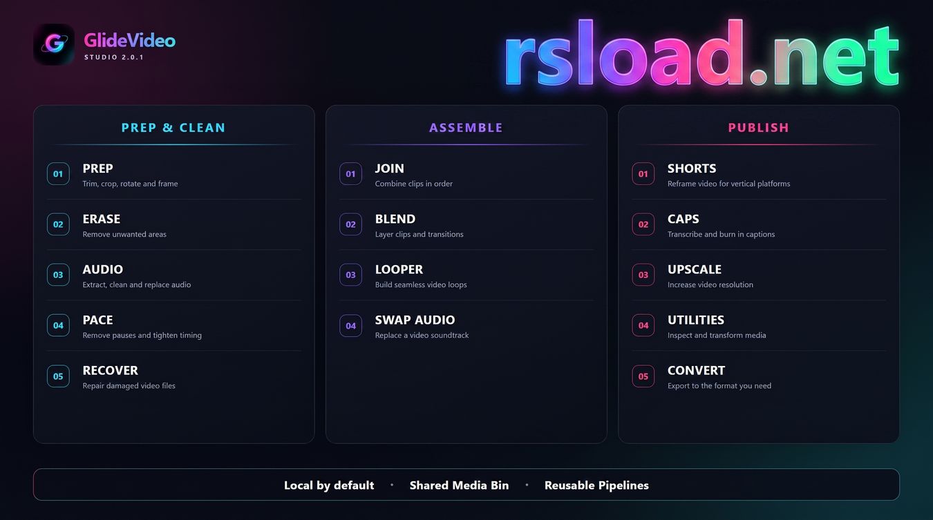 GlideVideo Studio + crack