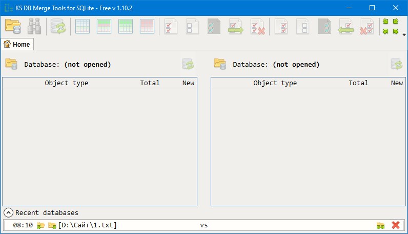 Скачать KS DB Merge Tools For SQLite Pro 1.10.2 + Кряк Бесплатно