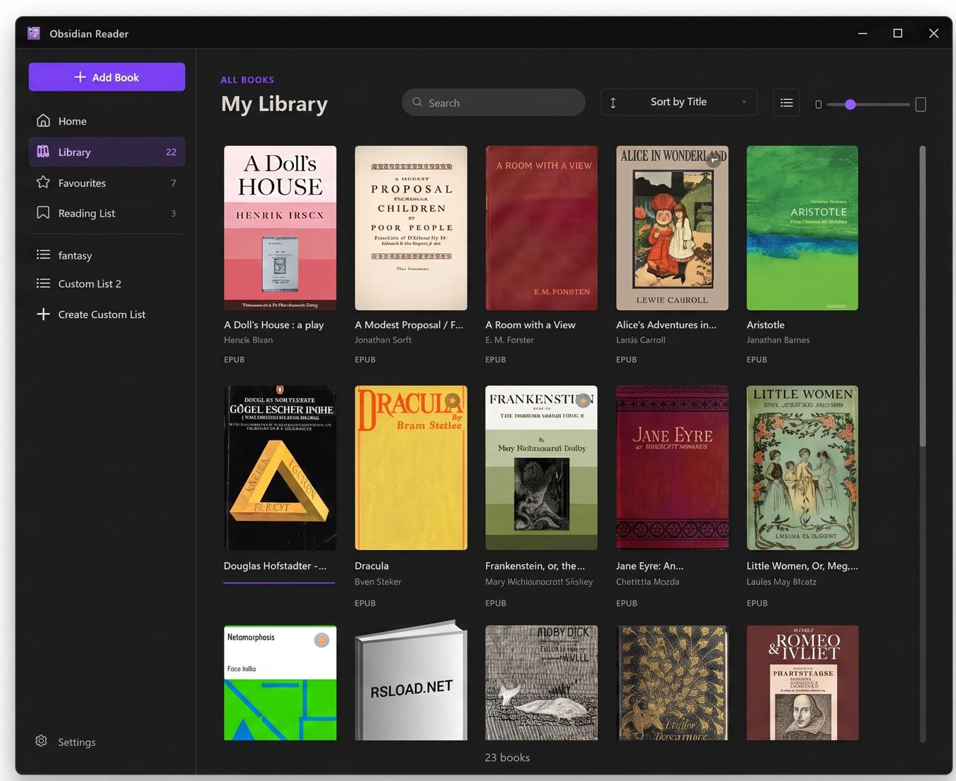 Obsidian Ebook Reader Premium + crack