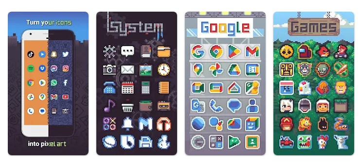 Pixcom: Pixel Art Icon Pack 3.0.0 Android с ключом