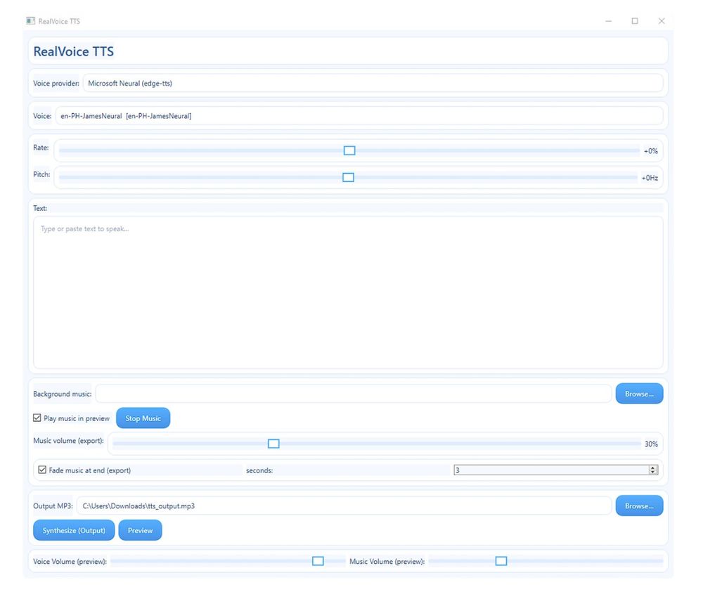 RealVoice Text to Speech 