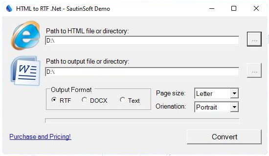 SautinSoft HTML to RTF .Net crack