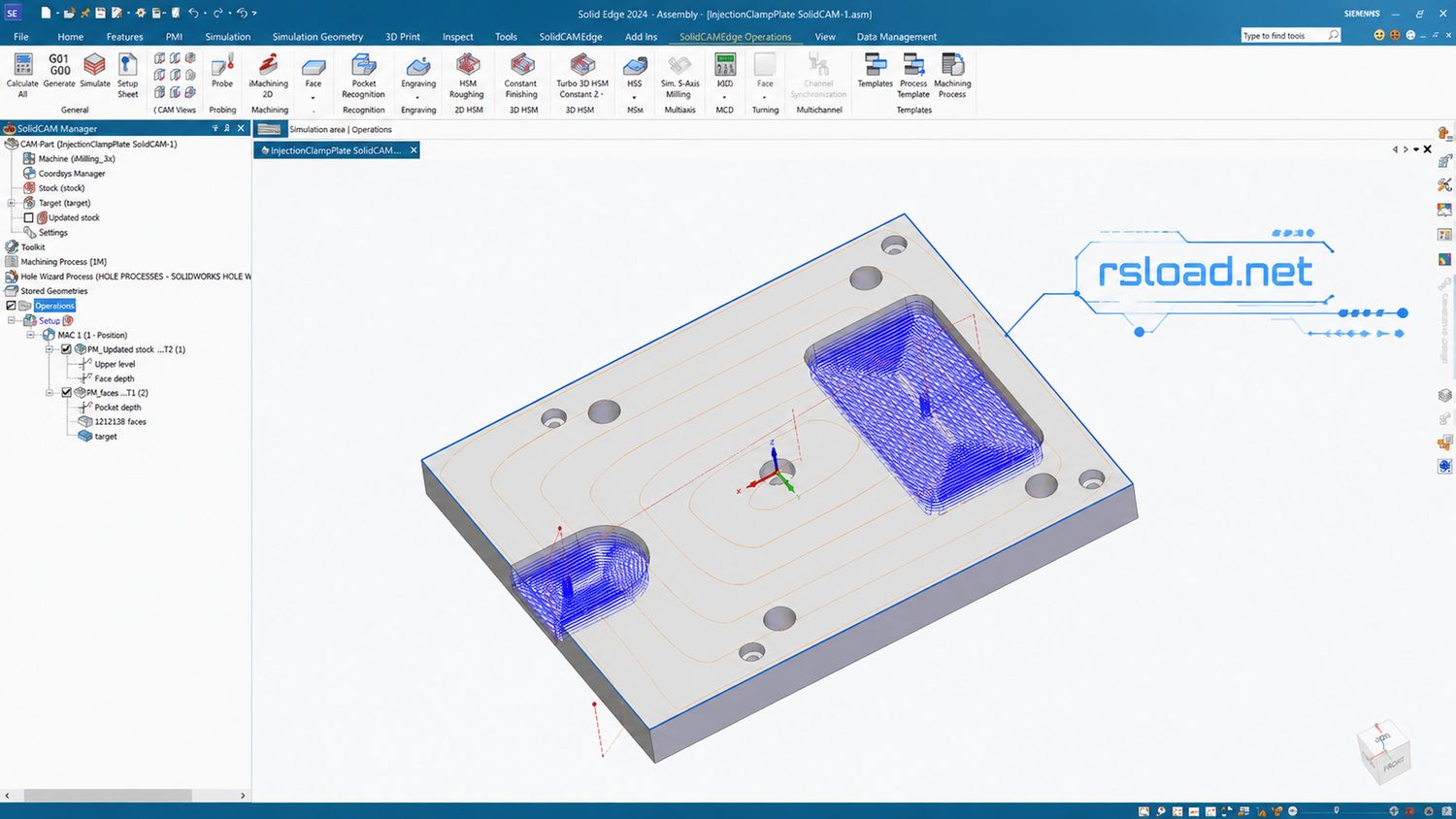 SolidCAM для Solid Edge