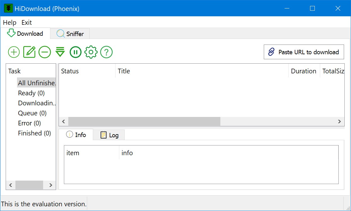 HiDownload Phoenix + crack