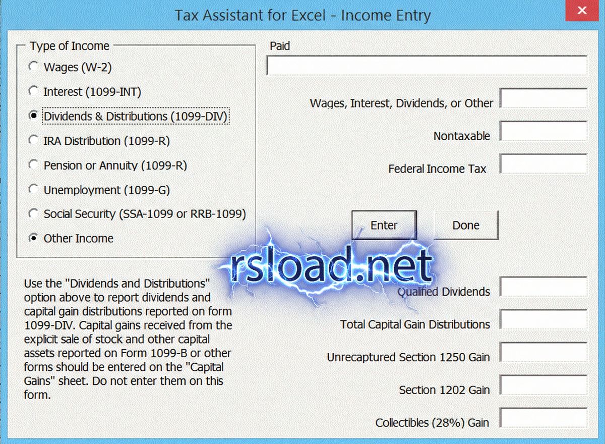 Tax Assistant for Excel Professional + crack