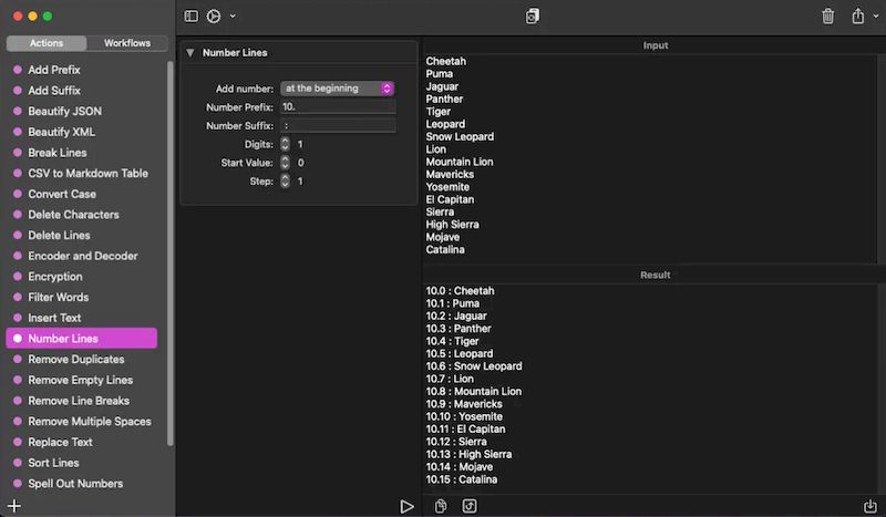 Скачать Text Workflow 2.2.2 macOS + кряк бесплатно