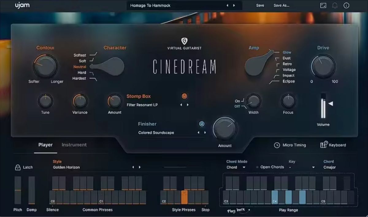 UJAM Virtual Guitarist CINEDREAM