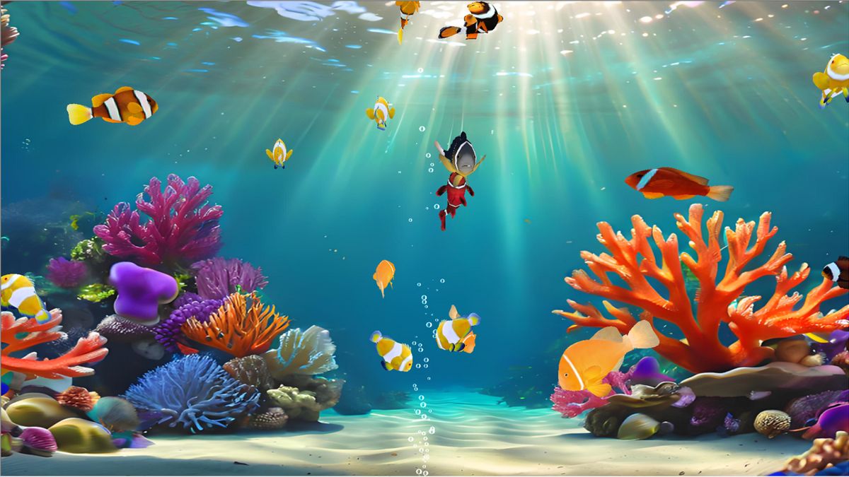 Virtual Coral Clownfish Tank + crack