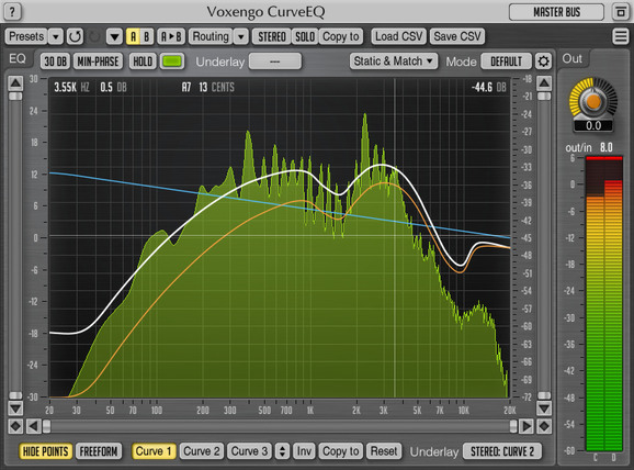 Voxengo CurveEQ Скачать