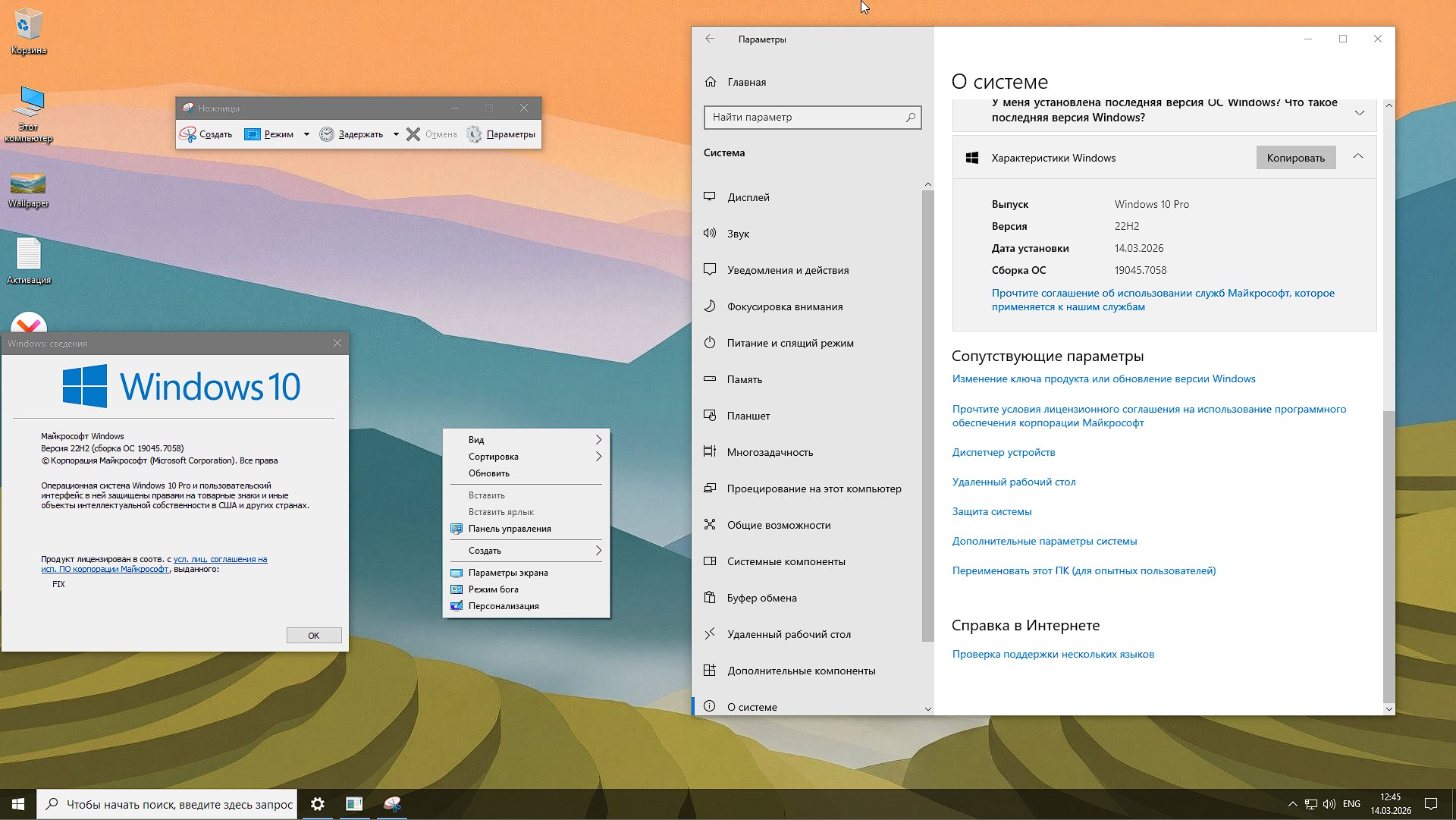 ������� ������������� ������� 10 22H2 Ru En ������ iso ����� ���� 2026