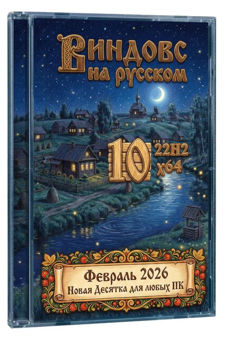 Виндовс 10 22H2 Pro x64 02.2026 - обновленная десятка на Русском