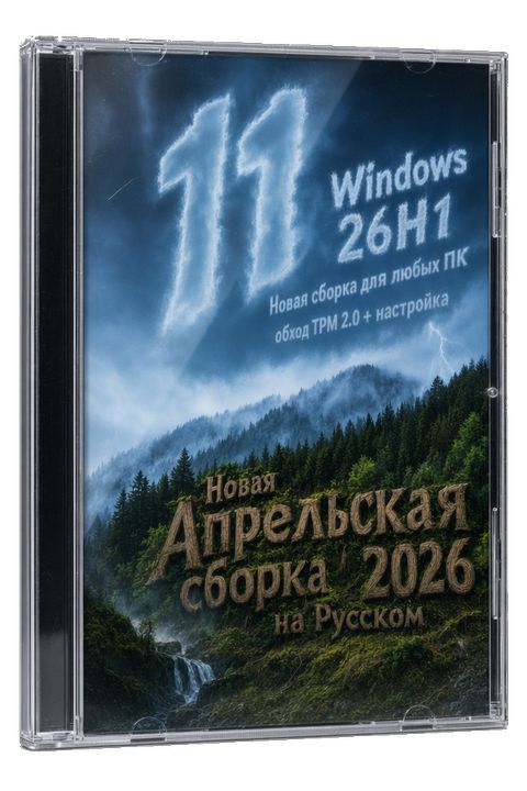 ������� 11 26H1 Pro ������ ��� TPM 2.0 Rus