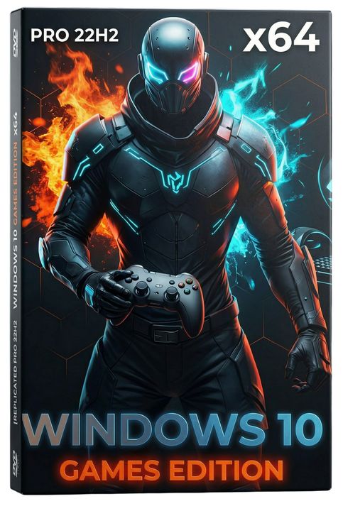 Сборка Виндовс 10 22H2 x64 Pro для игр и работы на любых ПК