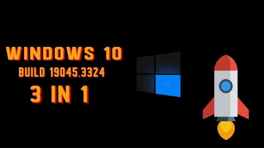 Windows 10 x64 22H2 на Русском Build 19045.3324 с активацией - 3в1