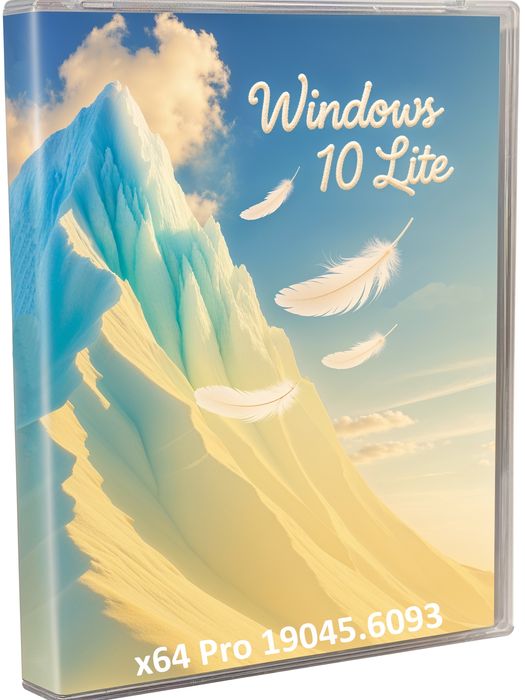 Лучшая Windows 10 x64 Lite 19045.6093 - легкая сборка для старых ПК и ноутбуков