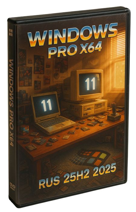 Windows 11 Pro 25H2 быстрая сборка x64 для слабых ноутбуков