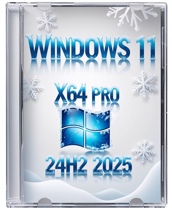 Чистая Виндовс 11 Про x64 Rus - 26100.4061 iso для флешки