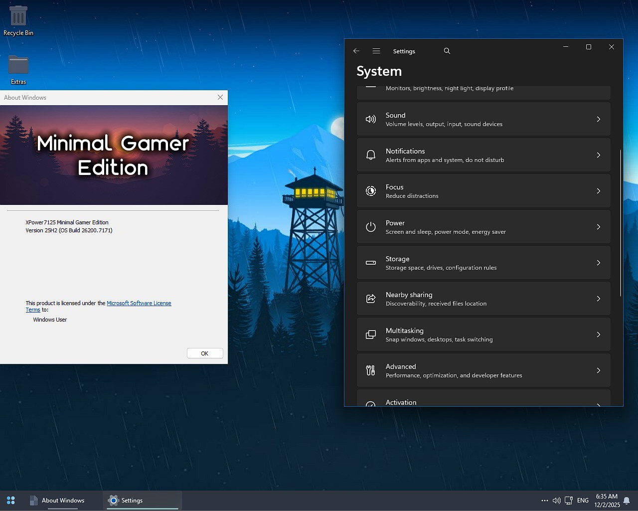 windows 11 pro 25H2 minimal torrent