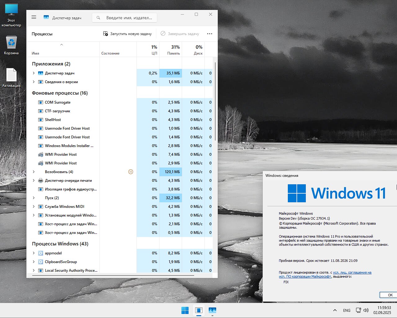 скачать Windows 11 25H2 Pro torrent