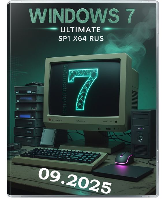 Windows 7 Ultimate SP1 x64 - iso      2025