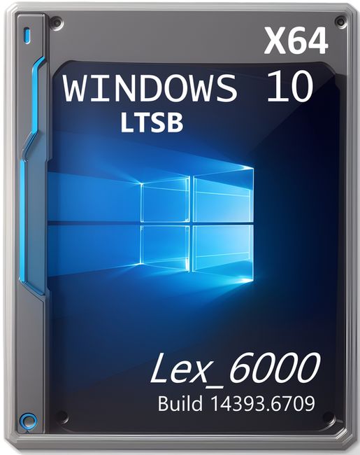 Виндовс 10 корпоративная LTSB 64 бит 1607 от Lex_6000 с обновлениями 2024