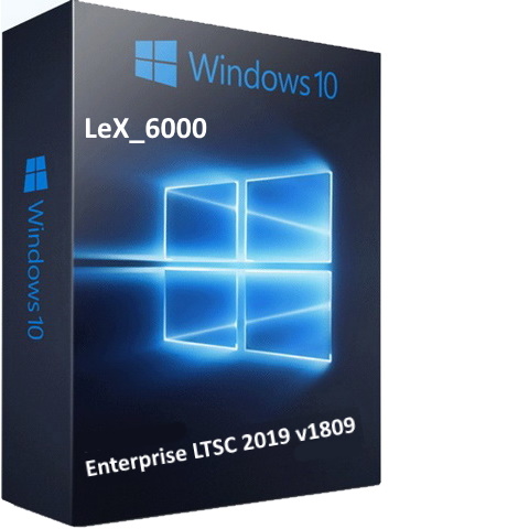 Windows 10 Enterprise LTSC 2019 1809 LeX_6000 14.06.2019 rus