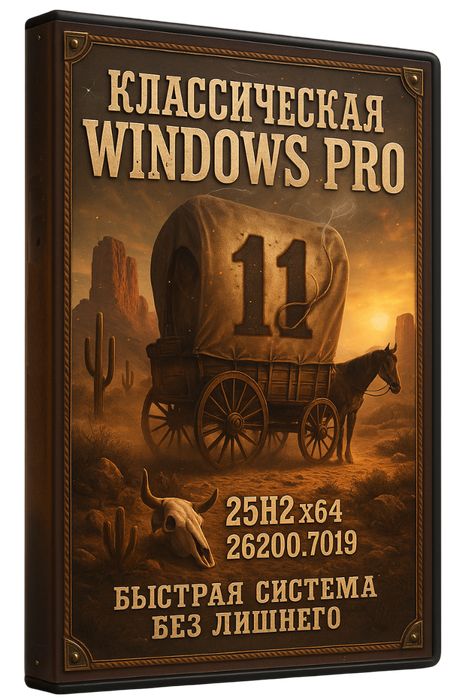 Windows 11 25H2 x64 без защитника с активацией - Pro 26200.7019 Ru En