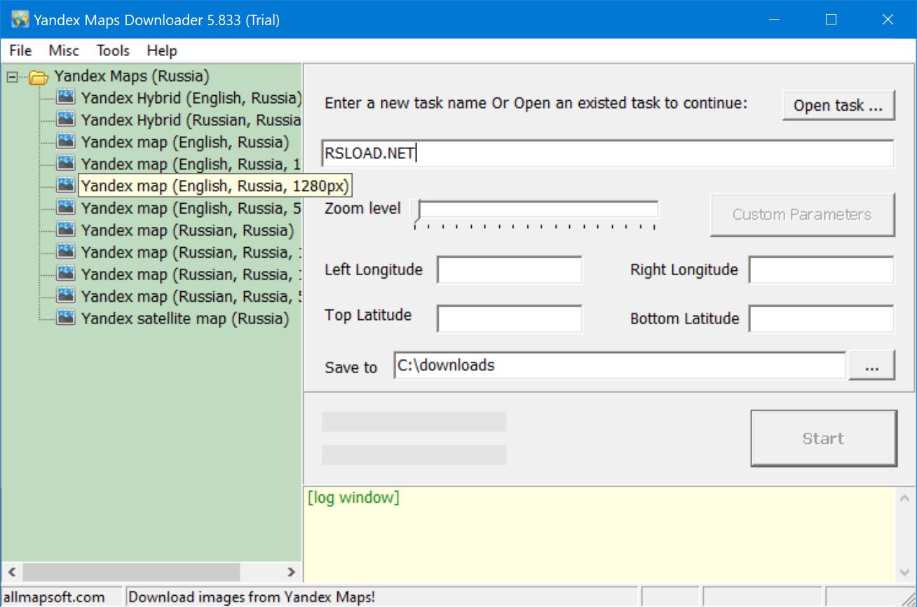 Yandex Maps Downloader
